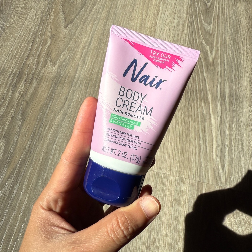 Nair Body Cream Hair Remover-Travel Size 57g (2 oz) – New